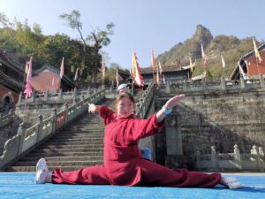 kung fu student in Wudang