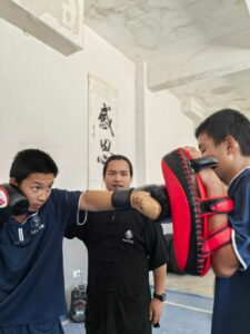 wudang sanda students