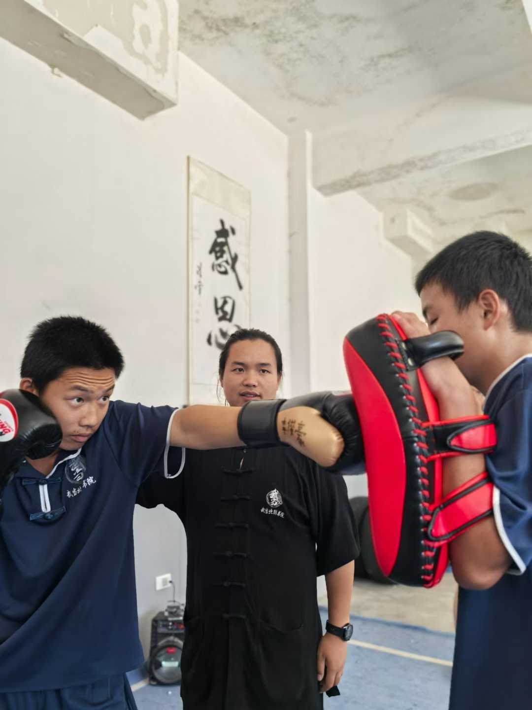 wudang sanda students