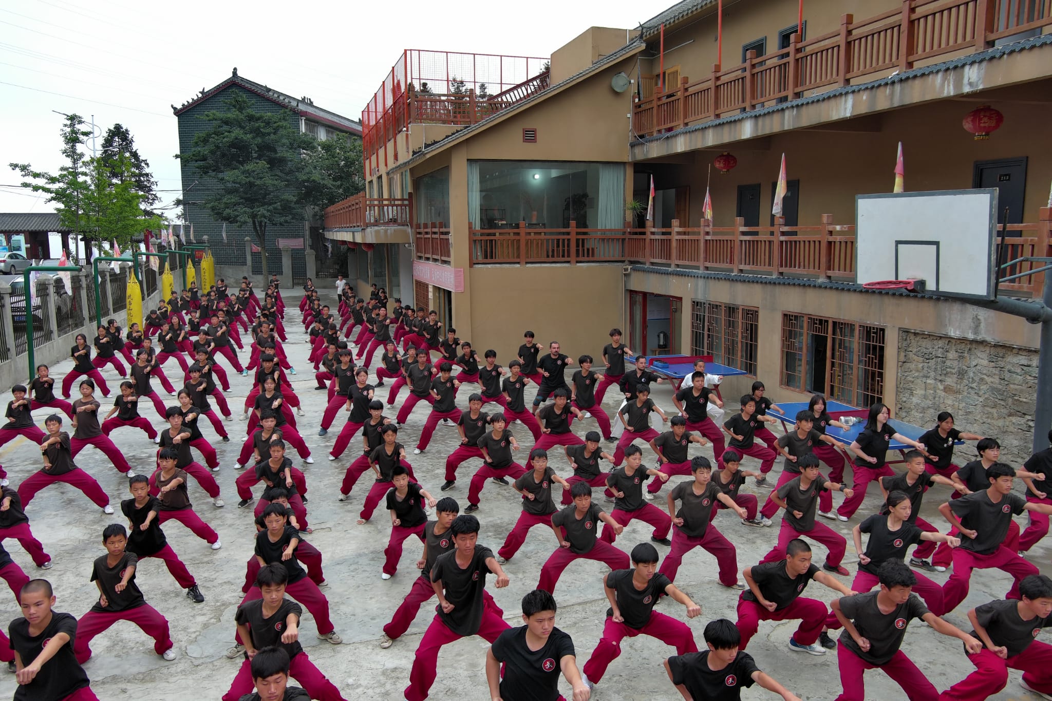 Training at Wudang